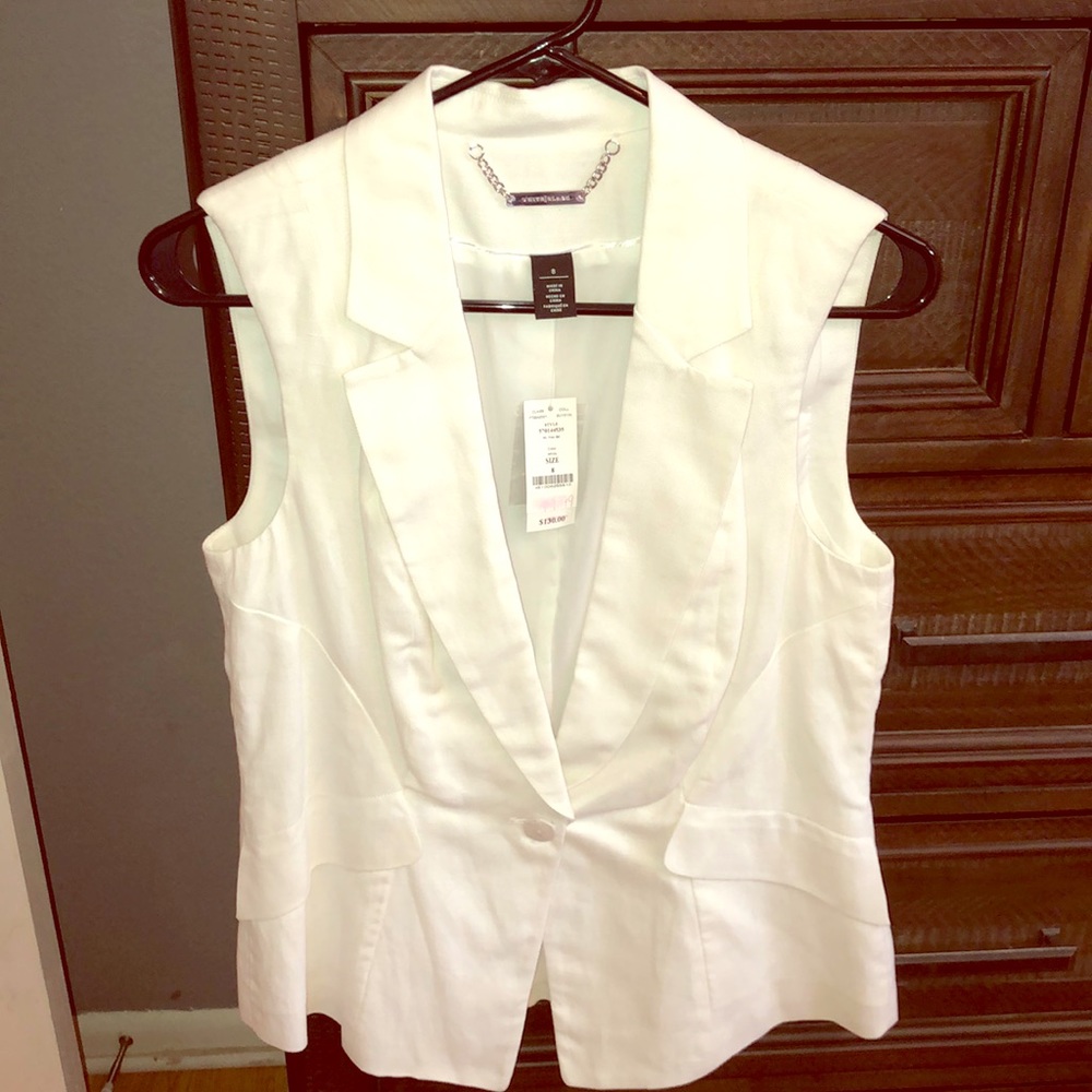 White House Black Market Vest Never Worn
